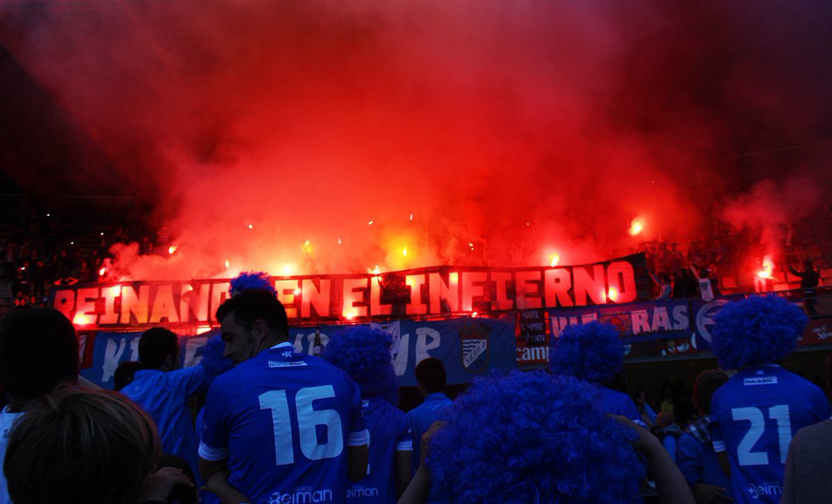 Hemos bajado al infierno para estar contigo en las peores batallas.

Este domingo estaremos contigo de nuevo. Y pobre del que quiera robarnos la ilusión.