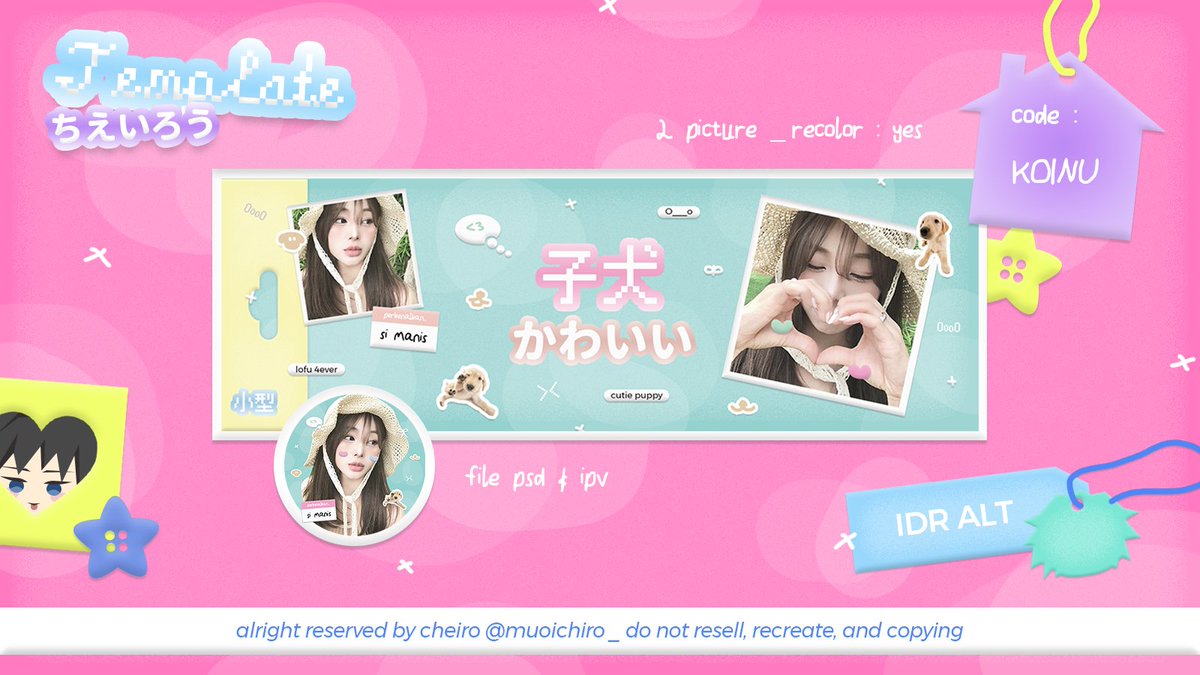 help repost?? sankyuu!! >_< #zonauang #zonajajan 

hii _ hemlou ! ! 🥢 aku kembali dengan membawa beberapa template layout yang bisa ditake sekarang : 3 jangan lupa baca tnc ia &amp;&amp; price bisa cek alt ! ! lesgoo jajankk <🍣3