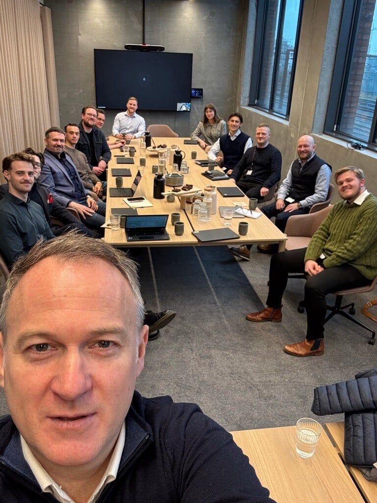 BestEnergyTech's tweet photo. CEO Troy Wrigley &amp; Channel Sales Director Ben Willcocks recently visited IQ Energy Nordic's new Copenhagen HQ to meet their growing #EnergyManagement Team &amp; the DEAS #Sustainability Team. There will be tremendous synergy going forward &amp; the potential to elevate our #partnership🚀 https://t.co/YZnypeJucM