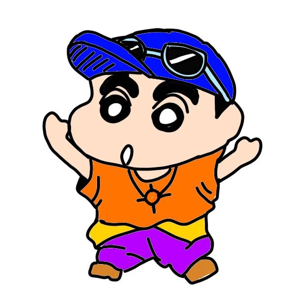なんかこういうファッションのしんのすけ 