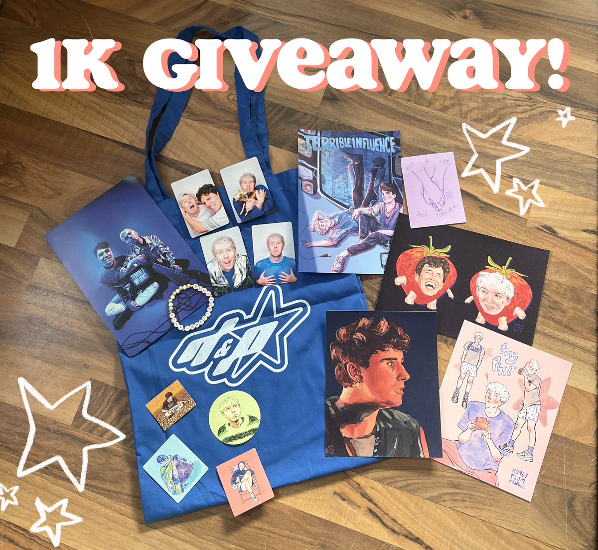 hi kiddos!!!! 
i wanted to show my appreciation to dnptwt for being such a lovely space so i’m doing a little giveaway!!!

pls🍓rt 🍓like &amp; 🍓send ur fav dnp pic/vid to enter!! 

open for 48 hours <33