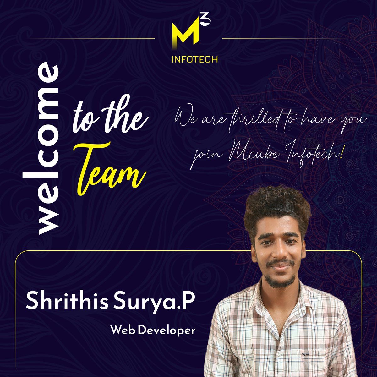 McubeInfotech's tweet image. Boys โ The Tech Titans โก
Meet the brains behind the code at Mcube Infotech! ๐ป๐ฅ These innovators push boundaries, build solutions, and shape the future. Power, passion, and precisionโthatโs what drives them! ๐๐ช
#TechTitans #CodeCreators #McubeInfotech