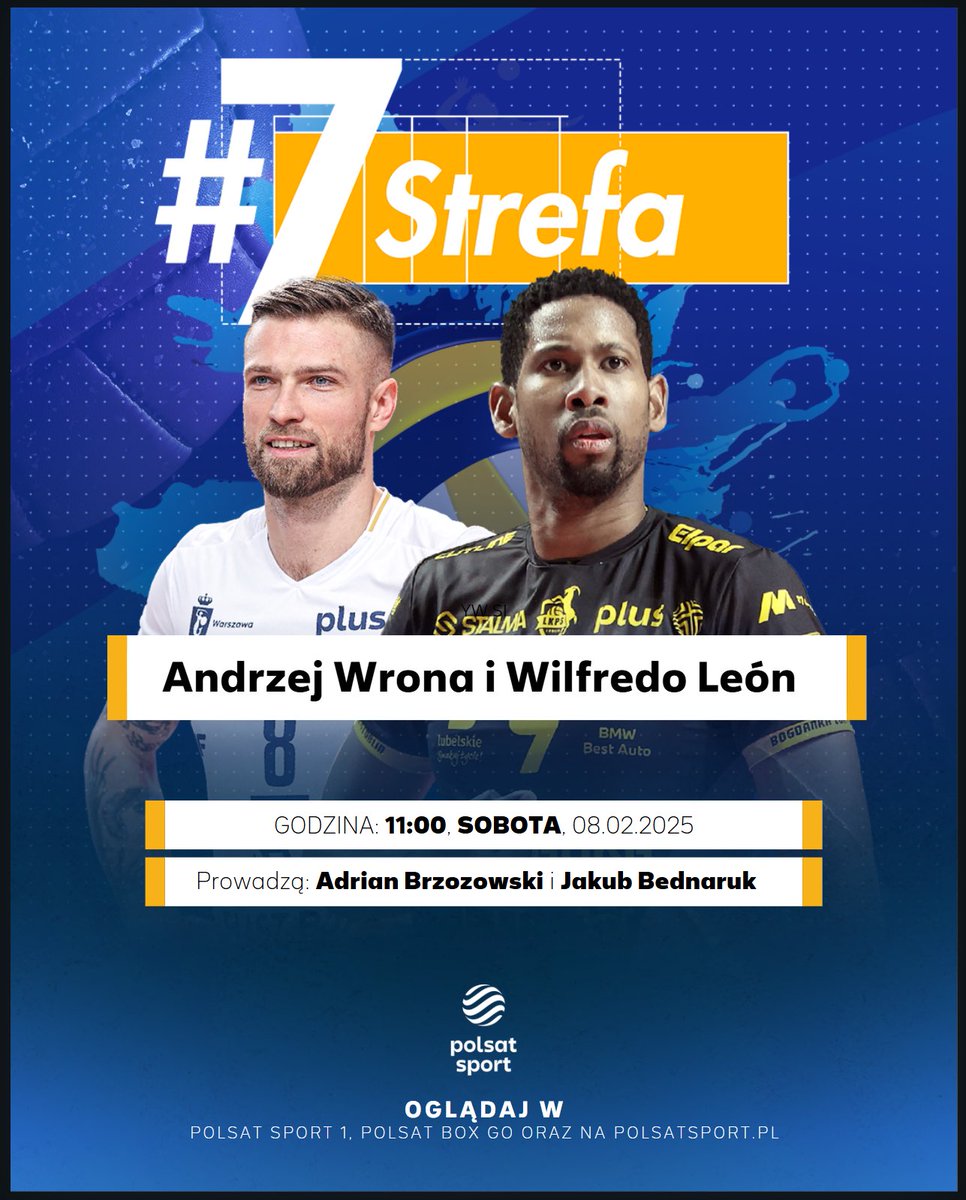 Już 𝐣𝐮𝐭𝐫𝐨 wyjątkowy odcinek magazynu #7strefa 🤩

Początek programu o 11:00‼️

📺 Polsat Sport 1
📲 Polsat Box Go oraz Polsatsport.pl

<a href="/PlusLiga_/">PlusLiga</a> I #PlusLiga