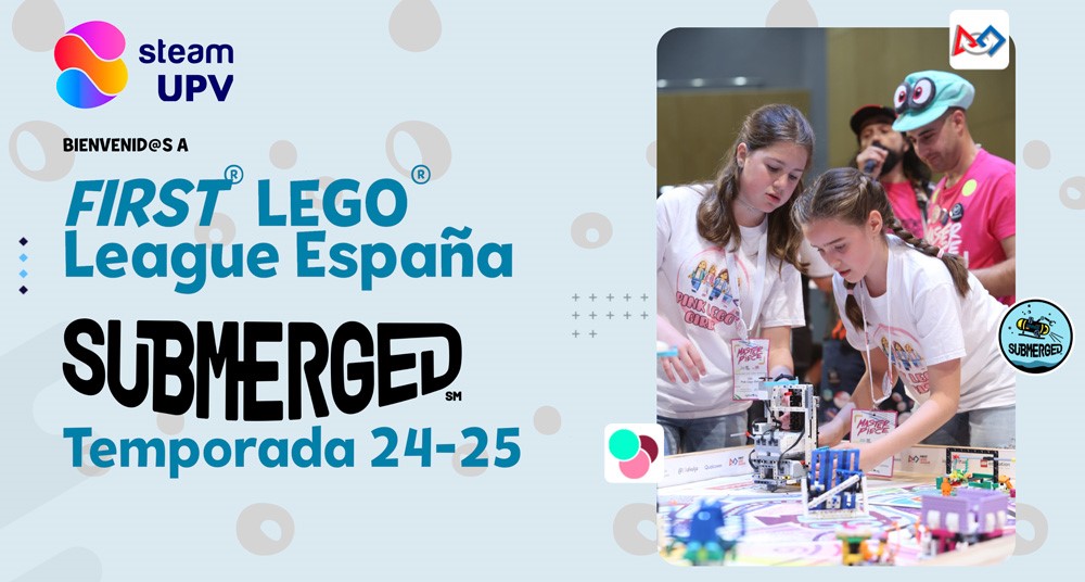 🤖 La Cátedra STEAM del <a href="/CSocialUPV/">Consejo Social UPV</a> trae la FIRST® LEGO® League a Valencia

📅 Sábado 22/02
🕑 9 a 14 h
📍 <a href="/eamnupv/">EAMNUPV</a> (Edificio 3P)
ℹ Más información ➡ firstlegoleague.soy/eventos-2024-2…