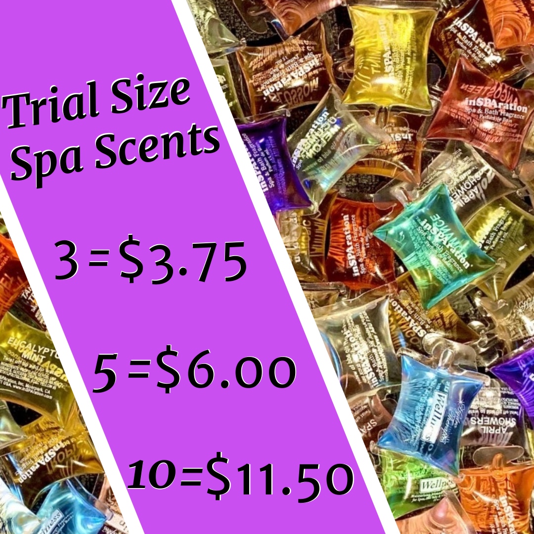 RicksPools's tweet image. Check out our spa scent bundle deal good through 2/28/25. It's a good way to try out different scents!