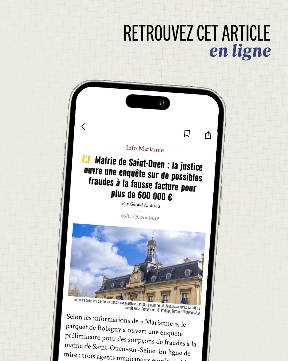 🔗 Les révélations de <a href="/GeraldAndrieu/">Gérald Andrieu</a> à lire sur Marianne : tinyurl.com/4pm66msa