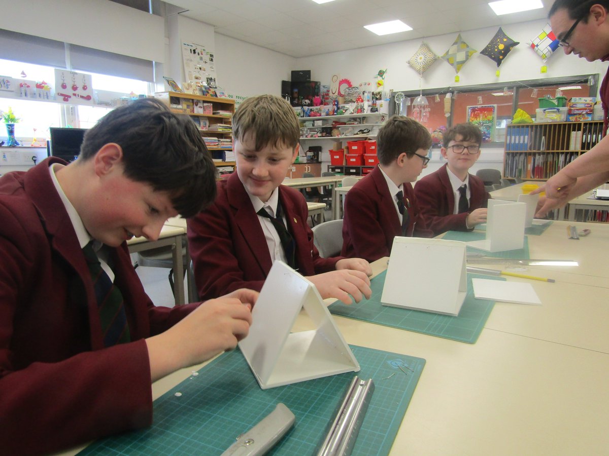 AKSDesignTech's tweet image. We have enjoyed a busy half-term @AKSSchool in D&T #architecture club, with lots of team work & #construction taking place.  Following a design brief pupils have been organising their structural layouts & are to consider window views, lighting, render & finishes after half-term💡