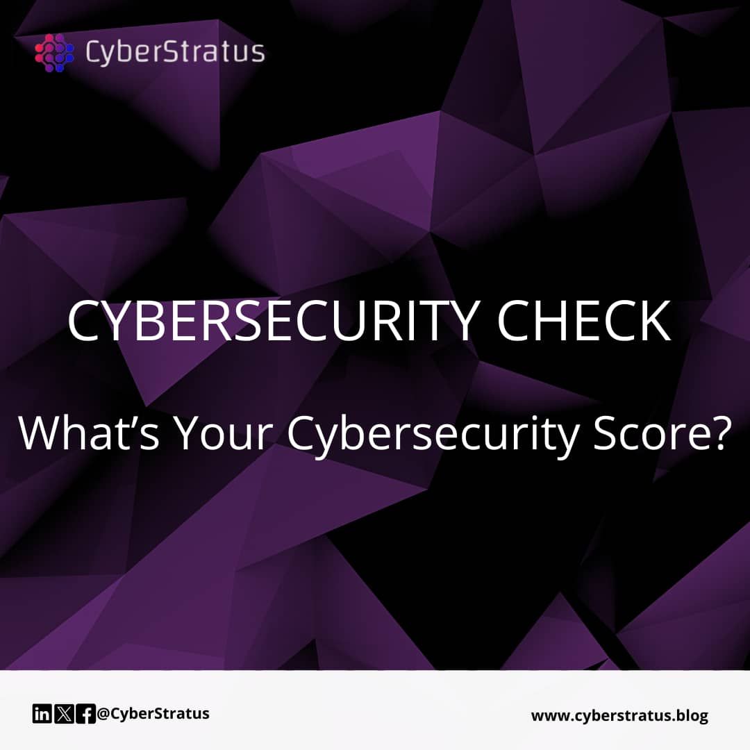 CyberStratus's tweet photo. How cyber-resilient are you? 🔐 Rate yourself 1-10 on these:

✅ MFA on all accounts
✅ No clicking suspicious links
✅ Regular security updates
✅ Data backup strategy

Drop your score! Need improvements? CyberStratus can help. 🔒💻

#CyberSecurity #StaySafe #OnlineProtection https://t.co/mNx3Dcu8oF