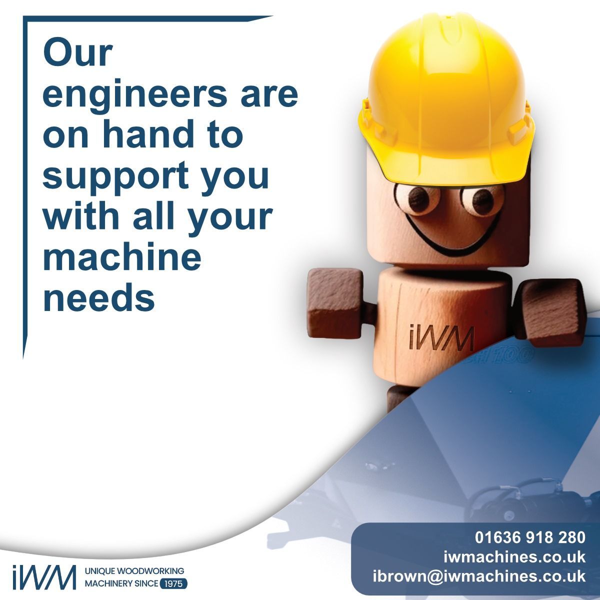 iwm_Ltd's tweet photo. 🛠️ Keep Your Woodworking Machinery in Top Shape with IWM! 
Don’t wait until it’s too late! Schedule your machinery servicing today and experience the difference with IWM. Your woodworking projects deserve the best! 🌳✨

#IWMachines #Woodworking #MachineryMaintenance #UKCoverage https://t.co/JIHnGZnQL1