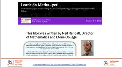 Staffordshire Research School @ John Taylor tweet media