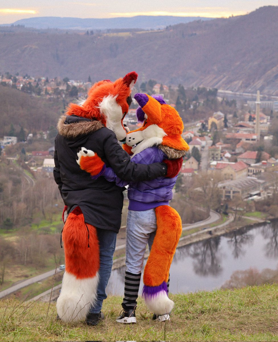 Hug your favourite foxxo on this #FursuitFriday 🦊🫂🐾❤️

📸 Photographer: that_.parzival (IG)
✂️ My fursuit: colorfur_floppa (IG)

#furry #furries #furryfandom #furryphotos