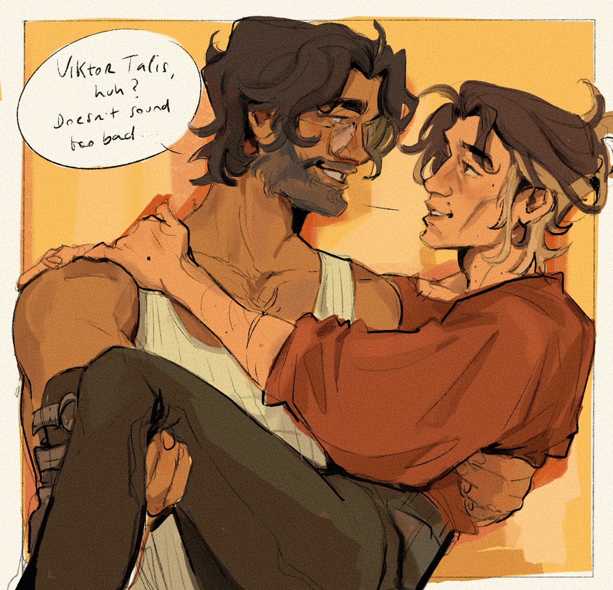 mardyart's tweet image. viktor talis, huh?

#jayvik