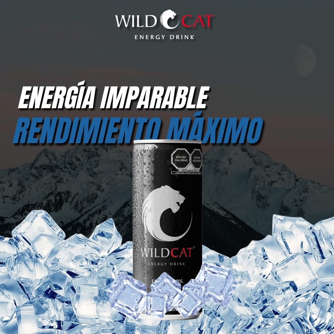 ¡Mantén tu energía al máximo con Wildcat! ⚡ La bebida energética que te acompaña en cada desafío, desde el gimnasio hasta la pista. ¡No te detengas, sigue adelante!
#EnergíaWildcat #RendimientoImparable #BebidaEnergética #WildcatEnergy #DesafíaTusLímites