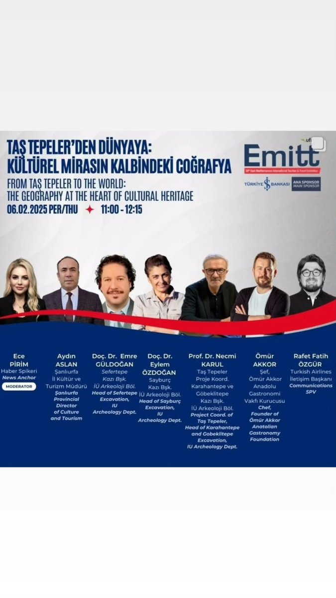 Aydın ASLAN (@aydinaslan63) on Twitter photo EMİTT TURİZM FUARINDA
TAŞ TEPELER'DEN DÜNYAYA: KÜLTÜREL MİRASIN KALBİNDEKİ COĞRAFYA ŞANLIURFA 'YI KONUŞTUK. <a href="/necmikarul/">Necmi Karul</a> @omurakkor @sefertepeproject <a href="/eyozzz/">eyozz the drumer</a> @turkishairlines <a href="/hasansildak/">Hasan ŞILDAK</a> @tckulturturizm @sanliurfaiktm EMİTT TURİZM FUARINDA
TAŞ TEPELER'DEN DÜNYAYA: KÜLTÜREL MİRASIN KALBİNDEKİ COĞRAFYA ŞANLIURFA 'YI KONUŞTUK. <a href="/necmikarul/">Necmi Karul</a> @omurakkor @sefertepeproject <a href="/eyozzz/">eyozz the drumer</a> @turkishairlines <a href="/hasansildak/">Hasan ŞILDAK</a> @tckulturturizm @sanliurfaiktm