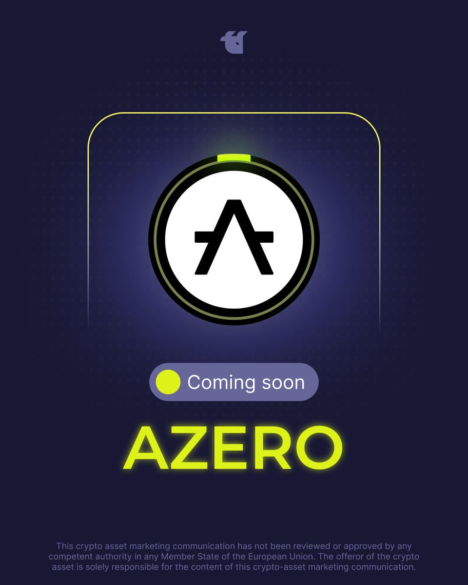 WhiteBit's tweet image. New Crypto Сoming! 🚀
@Aleph__Zero ($AZERO) is here to make your trading experience even brighter! Meet it on WhiteBIT on February 14!