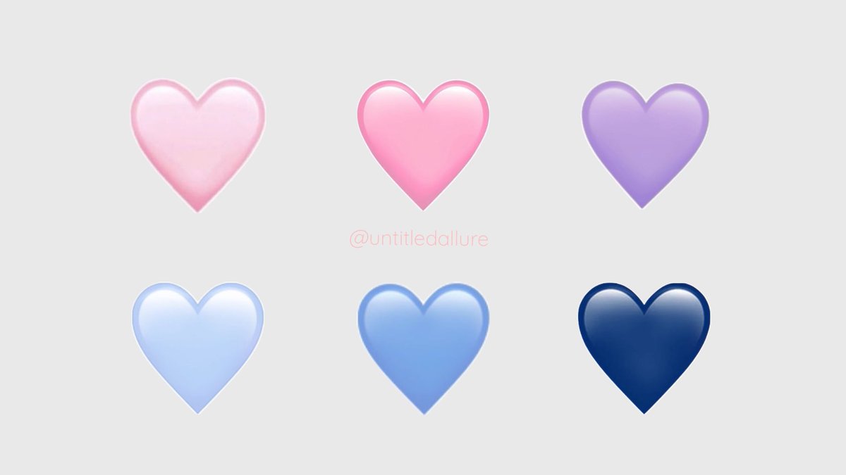 the heart emojis we need