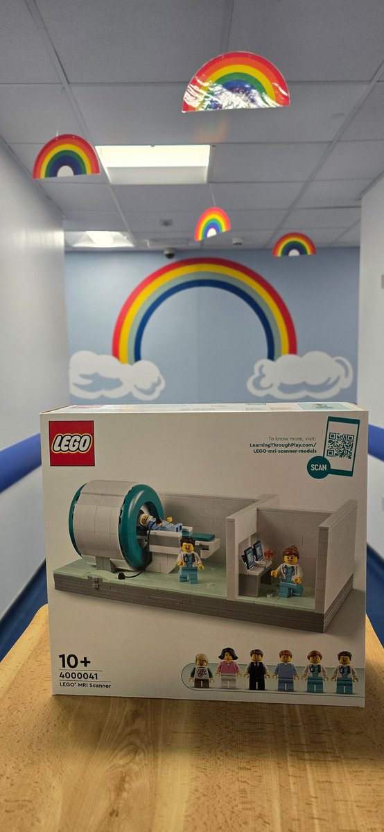 RainbowWardWWL's tweet photo. Oh @fairybricks, you have made 2025 the best year ever!
After supporting us so generously at Christmas, you have made New Year so amazing with the @LEGO_Group @LEGOfoundation #MRI #MRIscanner.
Preparation for children on #RainbowWard &amp; @WWL_Radiology will be so amazing! THANKYOU https://t.co/p9SCXrVHbW