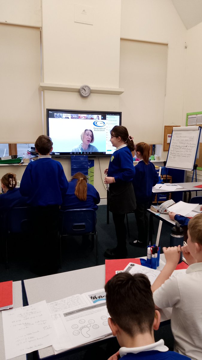 IVSchool's tweet image. Evenlode had a brilliant morning meeting Antarctic explorer and scientist Hanna Yevchun. Great morning of geography!