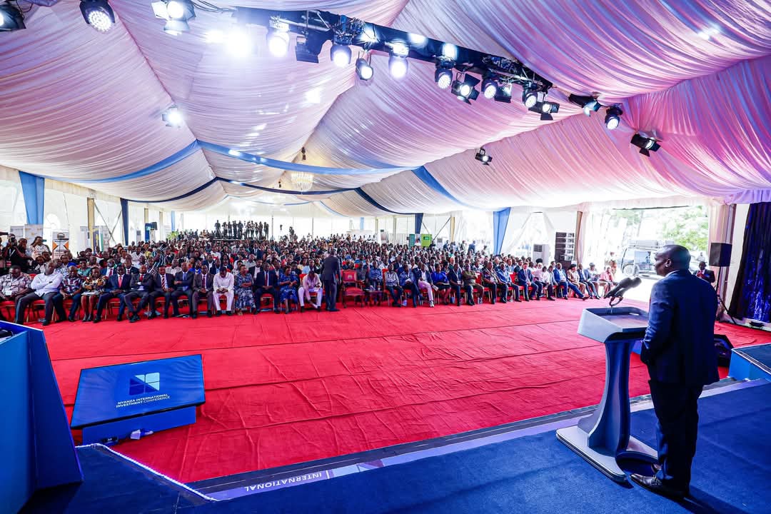 KindikiKithure's tweet photo. KISUMU CITY, KENYA 
FRIDAY, FEBRUARY 7, 2025

The Government is addressing five broad areas that are anchored in the Kenya Kwanza Manifesto to realise the economic transformation of our Country. These pillars are;  job creation, revitalisation of key agricultural value chains, strengthening the shilling and enhancing the enablers of economic growth including investment in energy and infrastructure. 

Honoured to address and officially open the Nyanza International Investment and Development Conference on behalf of President William Samoei Ruto  in Kisumu City County. 

Cabinet Secretaries, Governors, Principal Secretaries, MPs, members of the Diplomatic Corps and other government officials and private sector leaders in attendance.