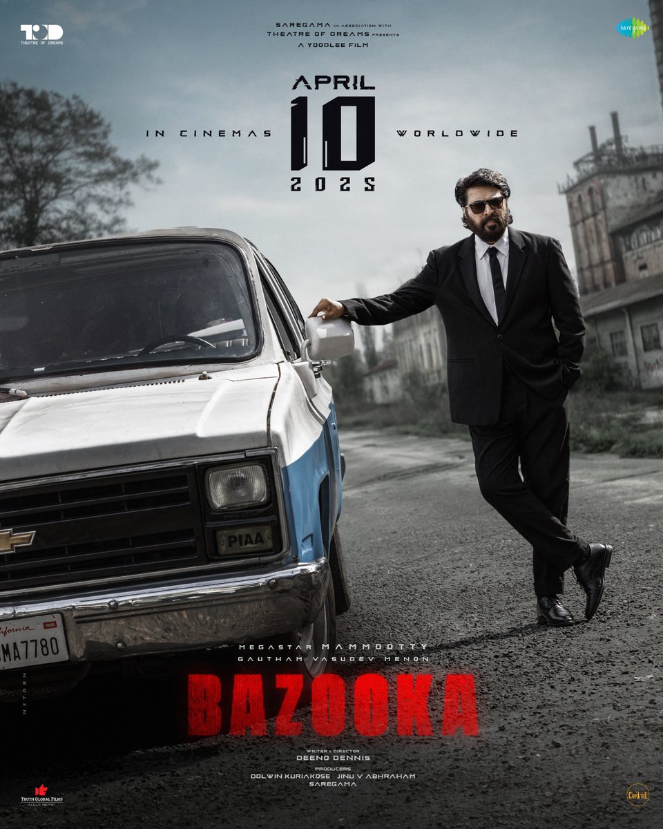 vichu369's tweet photo. Megastar In Tuxedo 💥💥💥💥
Swag... Swag... Swag... 🔥🔥💥 
BLOCKBUSTER ON THE WAY 💪💪💪

#Bazooka In Cinemas from April 10 

#Mammootty @mammukka #BazookaFromApril10 https://t.co/zefaq95yMR