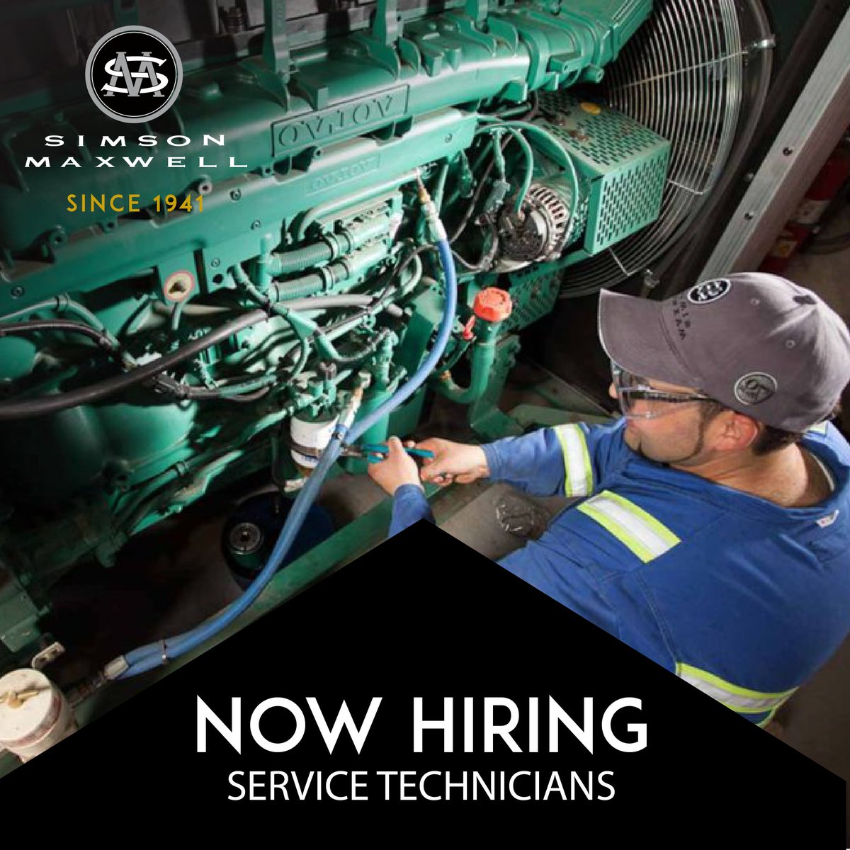 SimsonMaxwell's tweet image. Position Highlight - Service Technicians⚡
Explore our current opportunities and join a dynamic team shaping the future. Your next adventure starts here!

Apply today simson-maxwell.com/about-us/caree…

#SimsonMaxwellPower #WeAreHiring #ServiceTechnicians $CEI