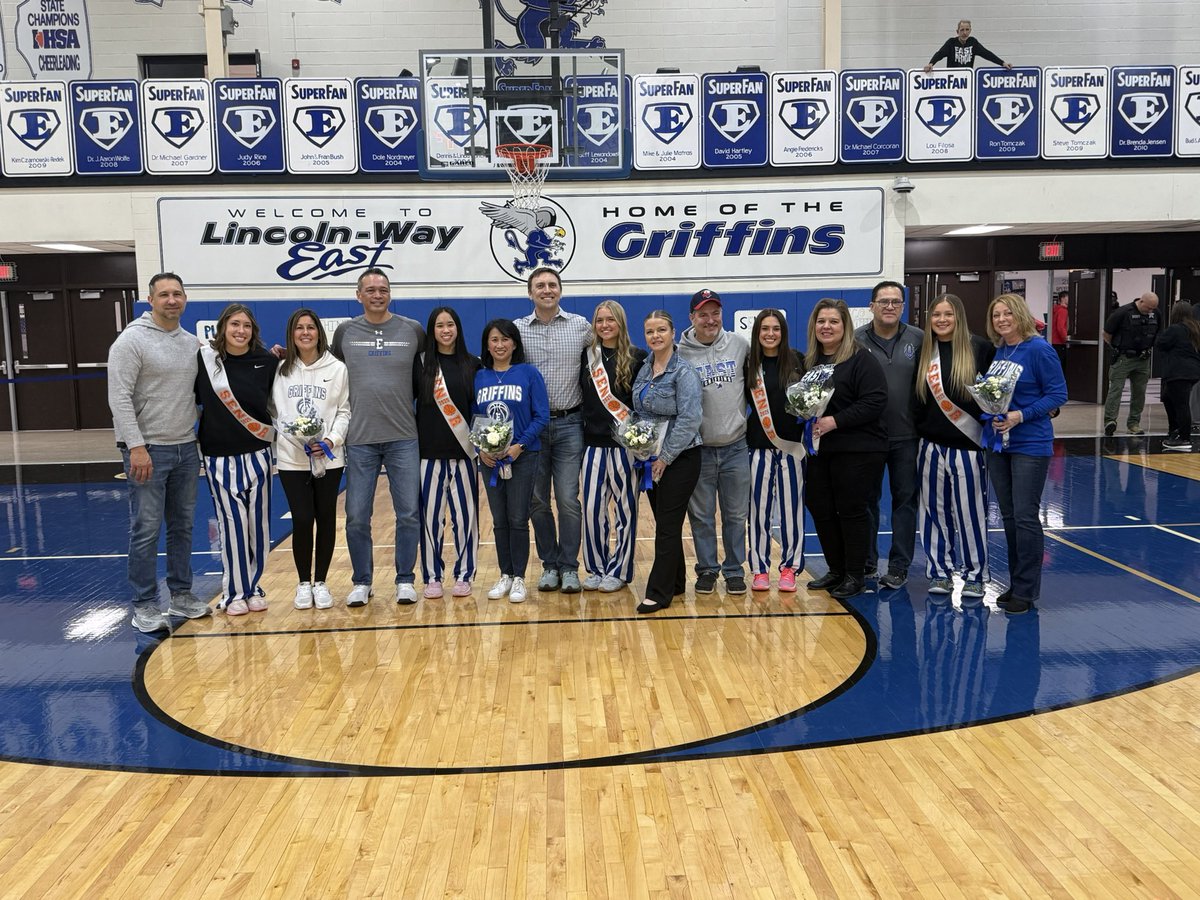 The seniors shot lights out for the win on SENIOR NIGHT!  Thank you to to our <a href="/LWEGirlsBball/">LWE Girls Basketball</a> Senior and Parents!
