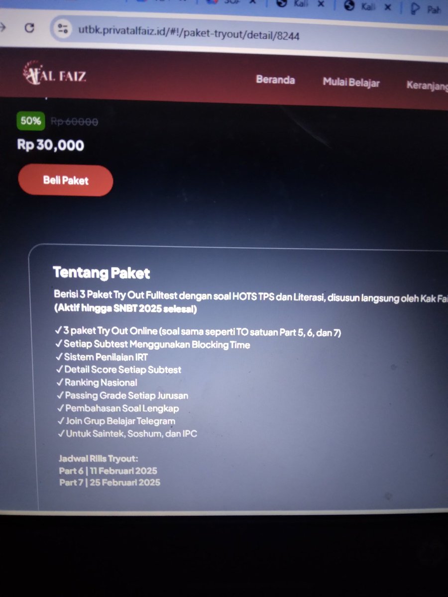 cheewysallys's tweet photo. halo tmn tmnn aku mau beli bundling TO nya alfaiz, menurut kalian beli yg fulltest (pict 1) atau persubtest (pict 2) yaa? https://t.co/lFdRfoEg3F