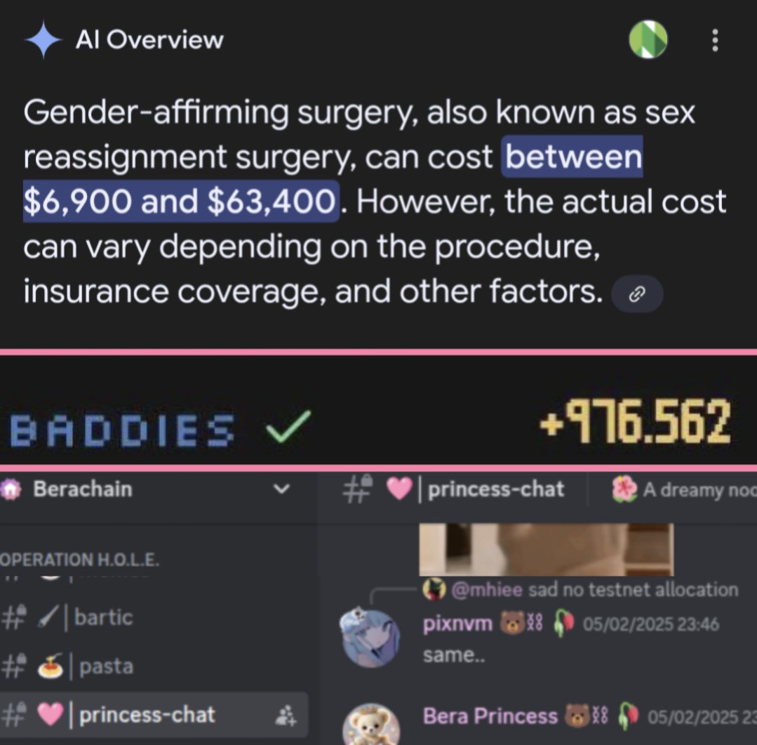 🌈♀️BERACHAIN gave more than $10k for being women or TRANS

Do you agree?

This could pay for your transition.