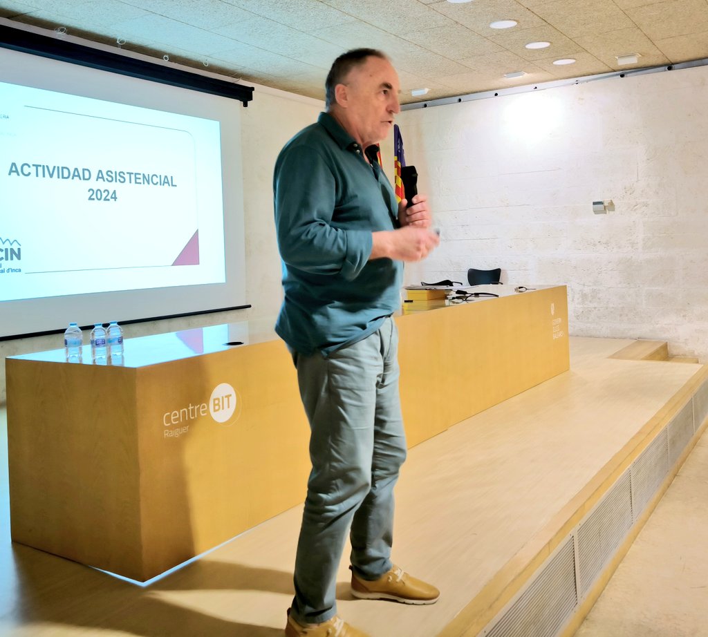 Hospital d'Inca (@hospitaldeinca) on Twitter photo ✅ Direcció Mèdica repassa els objectius aconseguits el 2024 amb
Dr Xavier Perelló i Dra Adelaida Rey
<a href="/ibsalut/">Servei de Salut de les Illes Balears (IB-SALUT)</a> <a href="/SalutGOIB/">Conselleria de Salut</a> ✅ Direcció Mèdica repassa els objectius aconseguits el 2024 amb
Dr Xavier Perelló i Dra Adelaida Rey
<a href="/ibsalut/">Servei de Salut de les Illes Balears (IB-SALUT)</a> <a href="/SalutGOIB/">Conselleria de Salut</a>