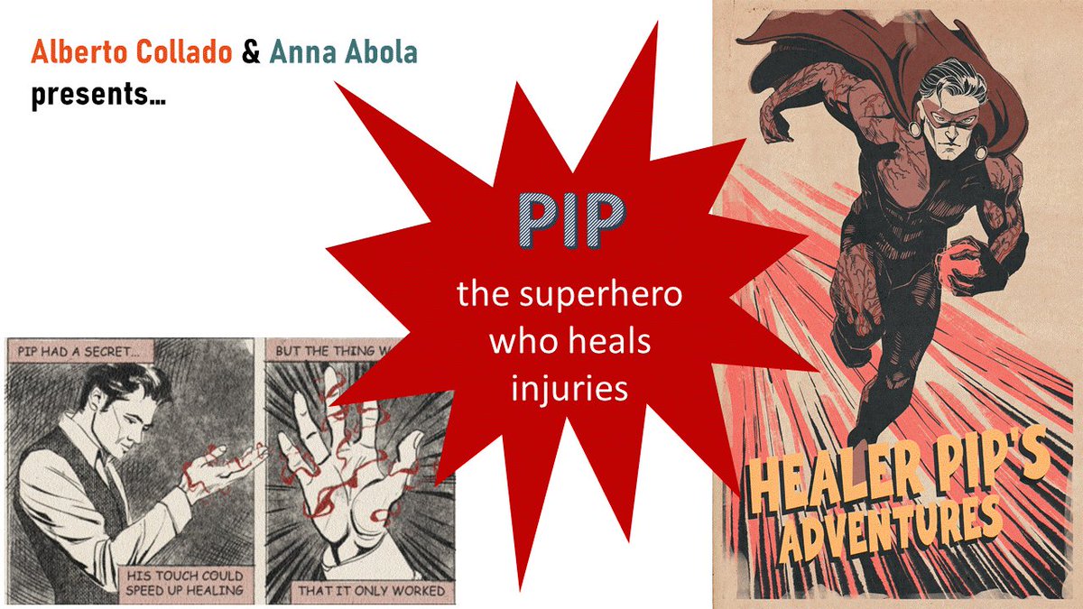 PIPgen_ITN's tweet image. 🎨Project 1 of the  #PIPgeneratingArt project! 
Ana (@csvpa), sees the drug Alberto uses in his research as more than just a medicine, she envisions it as a superhero!💥Check out the entire creative process: bit.ly/4jLvEhQ
Stay tuned for more art works #ArtMeetsScience