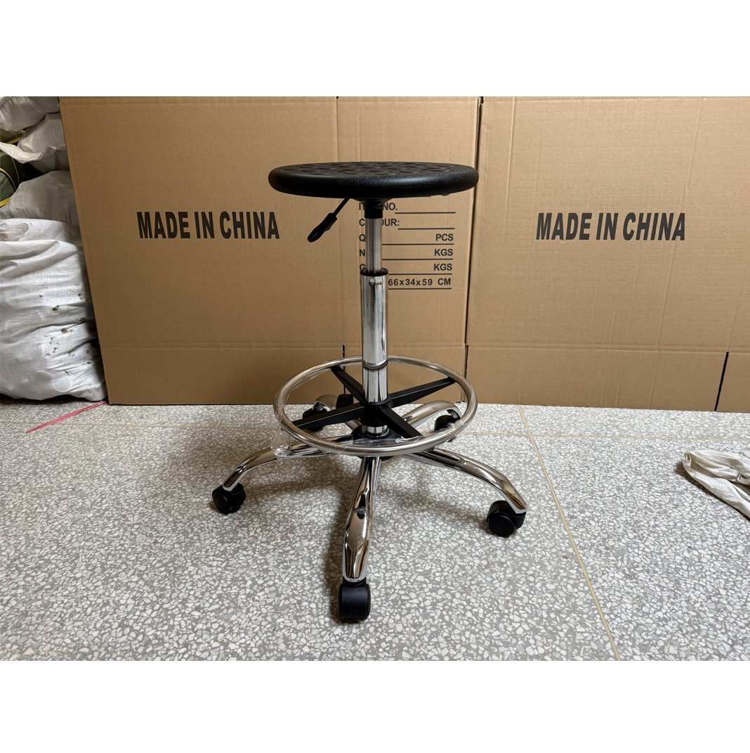 Metaxfurniture's tweet image. Laboratory stool chair specification,lab chairs with wheels,science lab chairs.Adjustable simple chair with footpadel.Ergonomically designed black lab chair designed for comfort and durability.

#labchair #stools #LaboratorySeats #Cleanroom #ESDSeating