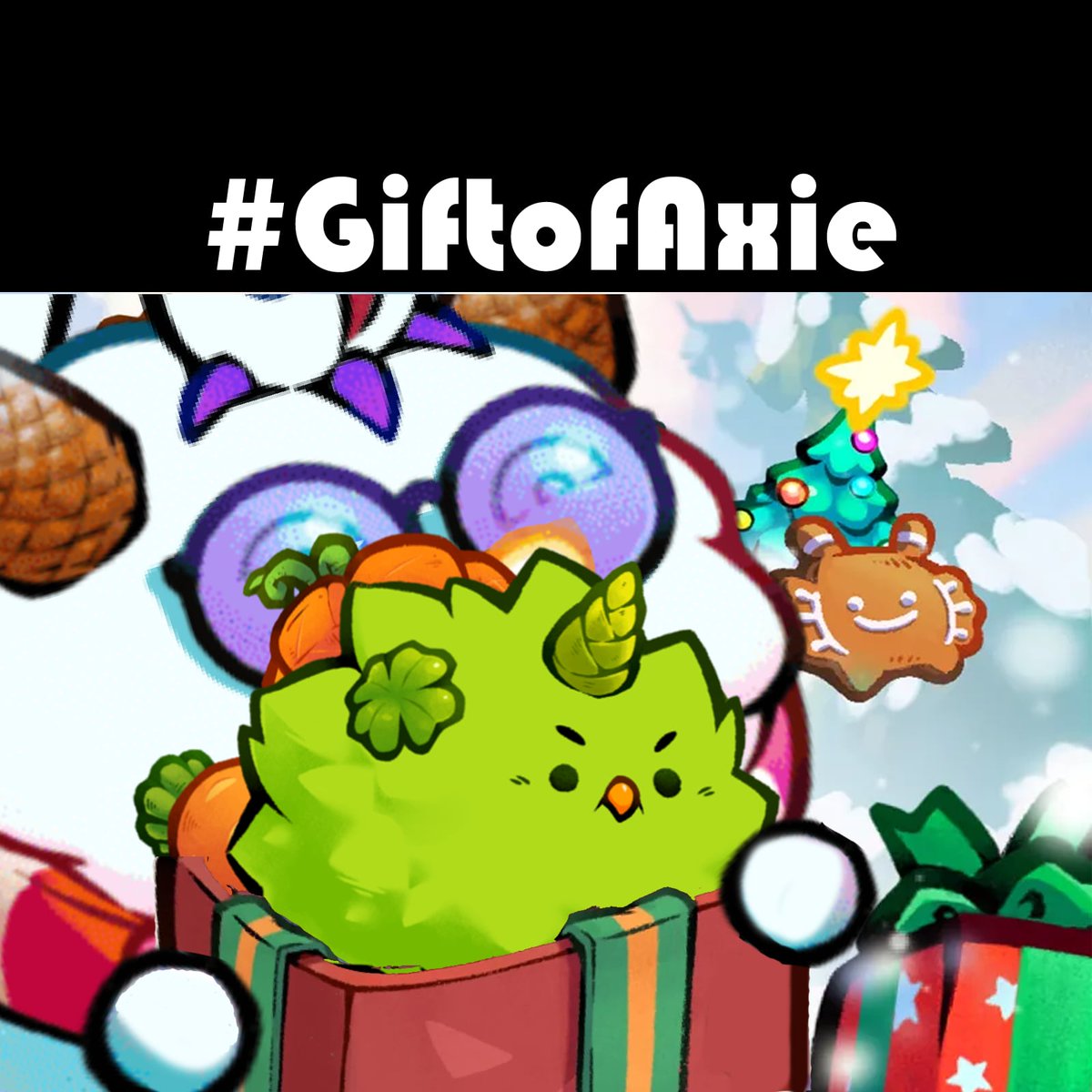 🎁GIFT OF AXIE 🎁

For this week, we are gifting a 🪴 axie!

Who wants it!?  

All you have to do is Like, RT, and follow me (<a href="/Aesir_Axie/">Aesir.ron</a>)  

I'll choose one on Sunday using TheXPicker/Grok who'll bring this little one home. 

CHEERS!  

#AxieCreator #KINDCreator #Zentry