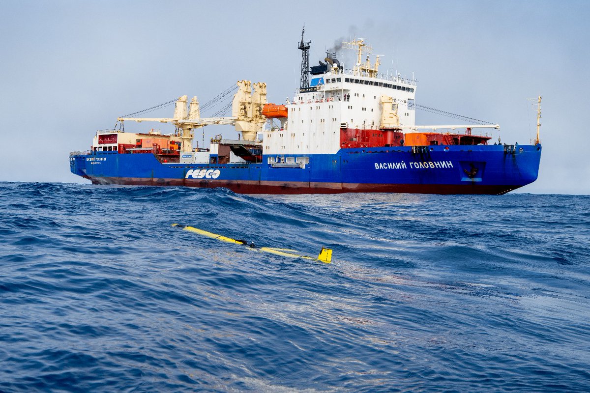 NCPOR (@ncaor_goa) on Twitter photo Breakthrough in Indian Southern Ocean Research! ❄🌊
The #44ISEA team from <a href="/ESSO_INCOIS/">INCOIS, MoES</a> & #NCPOR successfully deployed a robotic underwater glider at 66°31.875'S, 24°45.595'E on February 3, 2025. This autonomous vehicle will travel 1,200 km in 2 months, collecting critical Breakthrough in Indian Southern Ocean Research! ❄🌊
The #44ISEA team from <a href="/ESSO_INCOIS/">INCOIS, MoES</a> & #NCPOR successfully deployed a robotic underwater glider at 66°31.875'S, 24°45.595'E on February 3, 2025. This autonomous vehicle will travel 1,200 km in 2 months, collecting critical