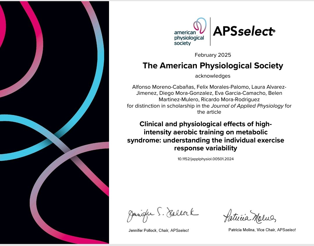 Ricardo Mora-Rodriguez, PhD. (@ricardomorarod4) on Twitter photo 2/2 Precision exercise (.. how many people truly improve their health), in the era of precision medicine.
journals.physiology.org/doi/full/10.11… 2/2 Precision exercise (.. how many people truly improve their health), in the era of precision medicine.
journals.physiology.org/doi/full/10.11…