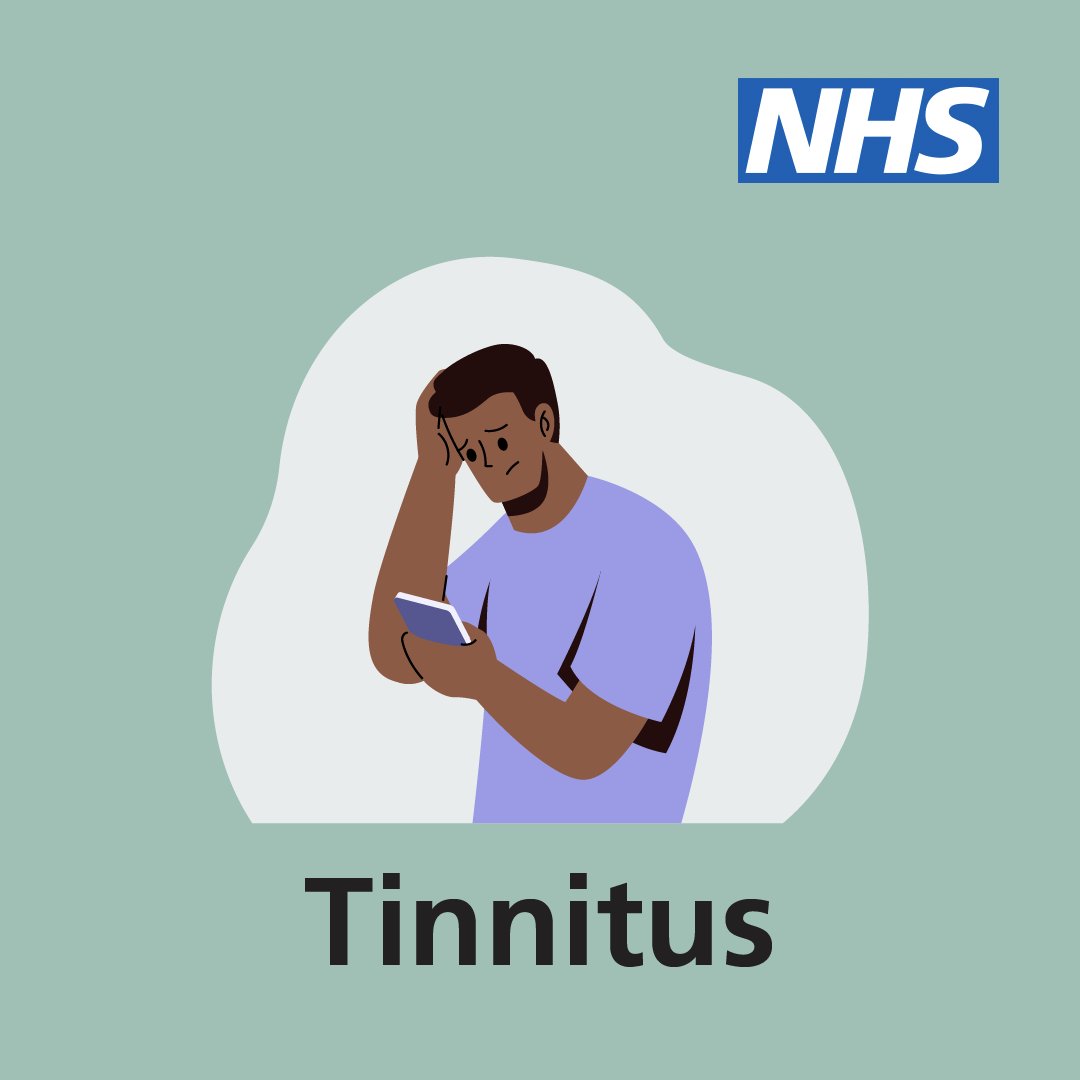 The North Tandridge Primary Care Network (@n_tandridgepcn) on Twitter photo Tinnitus is the term for hearing sounds from inside your body rather than an external source. It can be frustrating, but there are things you can try to help make the symptoms less noticeable.
Find out more on the NHS website nhs.uk/conditions/tin…
#TinnitusAwarenessWeek Tinnitus is the term for hearing sounds from inside your body rather than an external source. It can be frustrating, but there are things you can try to help make the symptoms less noticeable.
Find out more on the NHS website nhs.uk/conditions/tin…
#TinnitusAwarenessWeek