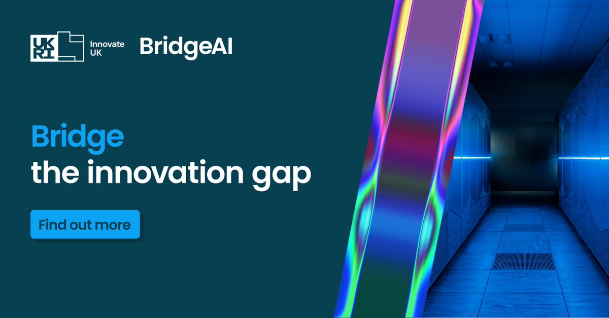 Innovate UK Business Connect (@iuk_connect) on Twitter photo Explore the potential of #AI to accelerate your business with @InnovateUK #BridgeAI Innovation Vouchers!
Worth up to £15k, the vouchers give you fully-funded access to AI adoption support from the <a href="/HartreeCentre/">Hartree Centre</a>.
👉 Apply now: ow.ly/IVaM50USomS
#FundingOpps Explore the potential of #AI to accelerate your business with @InnovateUK #BridgeAI Innovation Vouchers!
Worth up to £15k, the vouchers give you fully-funded access to AI adoption support from the <a href="/HartreeCentre/">Hartree Centre</a>.
👉 Apply now: ow.ly/IVaM50USomS
#FundingOpps