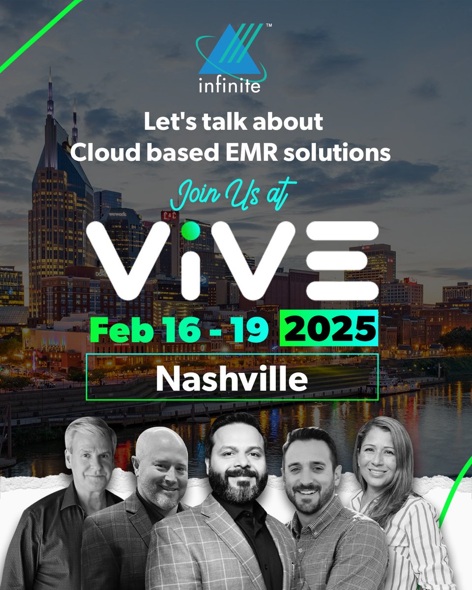 Join us in Nashville this February 16 -19 as we explore how Cloud EMR solutions are transforming patient care, enhancing data security, and driving operational efficiency for healthcare organizations. 
Click here lnkd.in/dA7WzrtF to engage with our leaders.