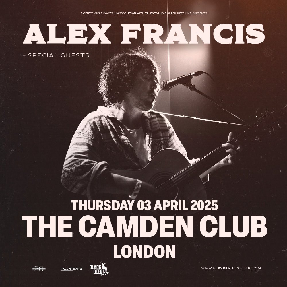 Alex Francis (@afrancismusic) on Twitter photo London LET’S GO AGAIN 🏄♂️
THRILLED to announce my next headline show at <a href="/TheCamdenClubLD/">Camden Club</a> on Thursday April 3rd with some very special guests..
Tickets are on sale now!
⬇️ ⬇️ ⬇️
shorturl.at/b0Myh London LET’S GO AGAIN 🏄♂️
THRILLED to announce my next headline show at <a href="/TheCamdenClubLD/">Camden Club</a> on Thursday April 3rd with some very special guests..
Tickets are on sale now!
⬇️ ⬇️ ⬇️
shorturl.at/b0Myh