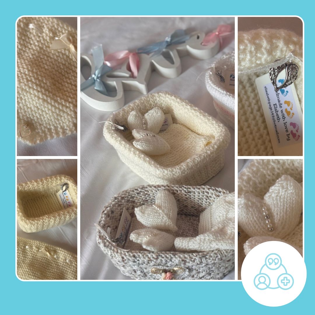 A heartfelt thank you to Elizabeth, for her generous gift of handknitted cribs for our neonatal bereavement team at Southend Hospital. We truly appreciate the time and care she has put into making these for our patients.🧸<a href="/MSEHospitals/">Mid and South Essex NHS Foundation Trust</a> <a href="/dawnmpatience/">dawn patience</a> #PatientExperience