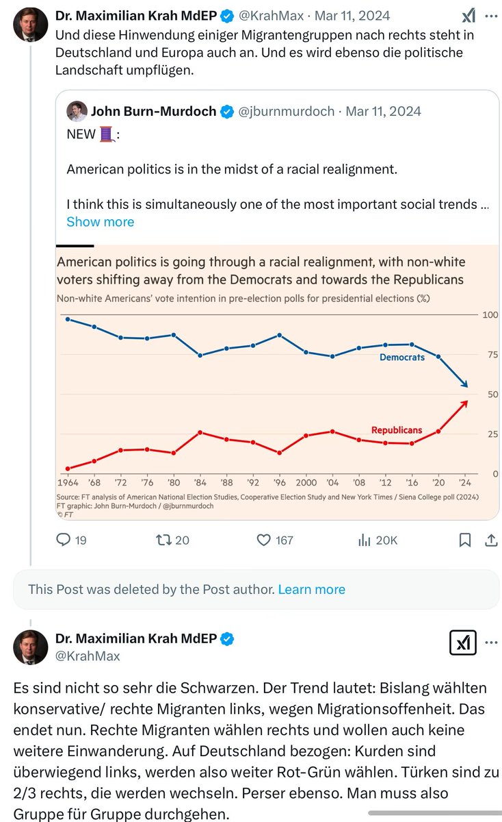 kurdendienst's tweet photo. 2021 noch ist die Türkei laut @KrahMax für Vieles zu kritisieren, aber irgendwann im letzten Jahr konnotiert er “Türken” und “Kurden” vermehrt mit Deutschland und macht eine folgenreiche Entdeckung bezüglich des hiesigen Wahlverhaltens: “Kurden sind überwiegend links; Türken sind zu 2/3 rechts”. Seit dem konsumiert er offensichtlich regelmäßig @TRTDeutsch.