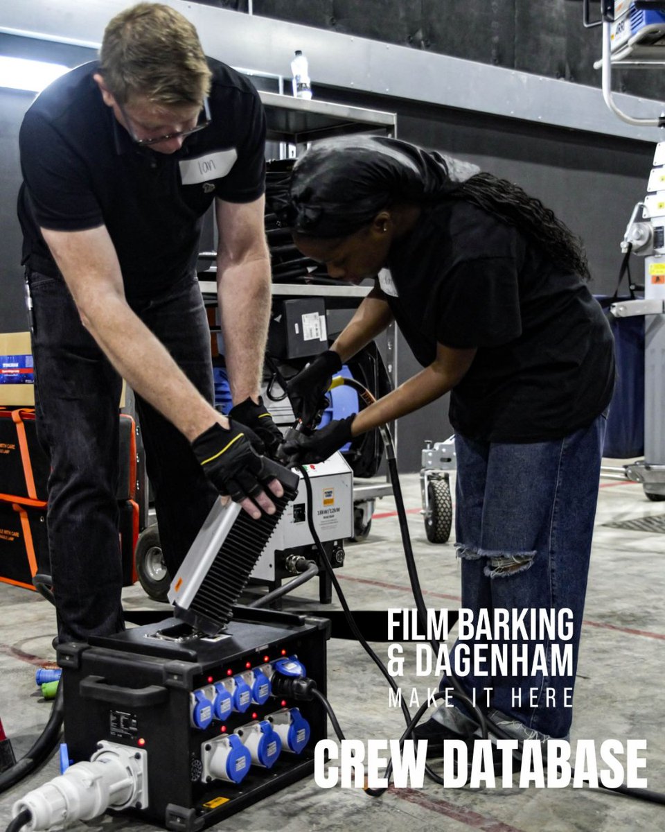 With the news of Eastbrook Studios officially opening, there's no better time then to sign up to the Film Barking and Dagenham Crew Database. 

More information and sign up forms can be found here: orlo.uk/wcHxq