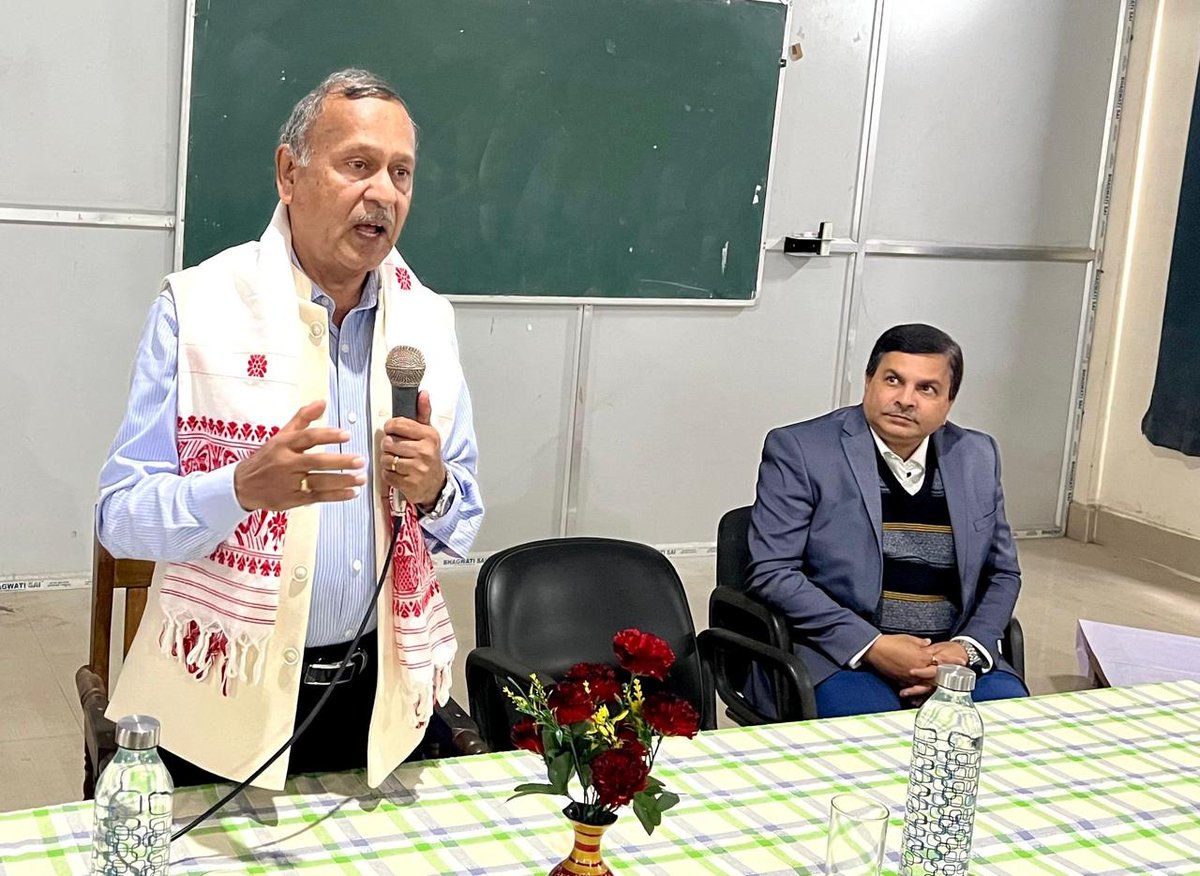 ranojpeguassam's tweet photo. Visited Jorhat Institute of Science and Technology (JIST) and engaged with the Citizens’ Forum for JIST, Alumni Association, faculty, and students to discuss the institute’s infrastructure and academic challenges. Our vision is to transform JIST into a Centre of Excellence in Science and Technology.
@himantabiswa @CMOfficeAssam