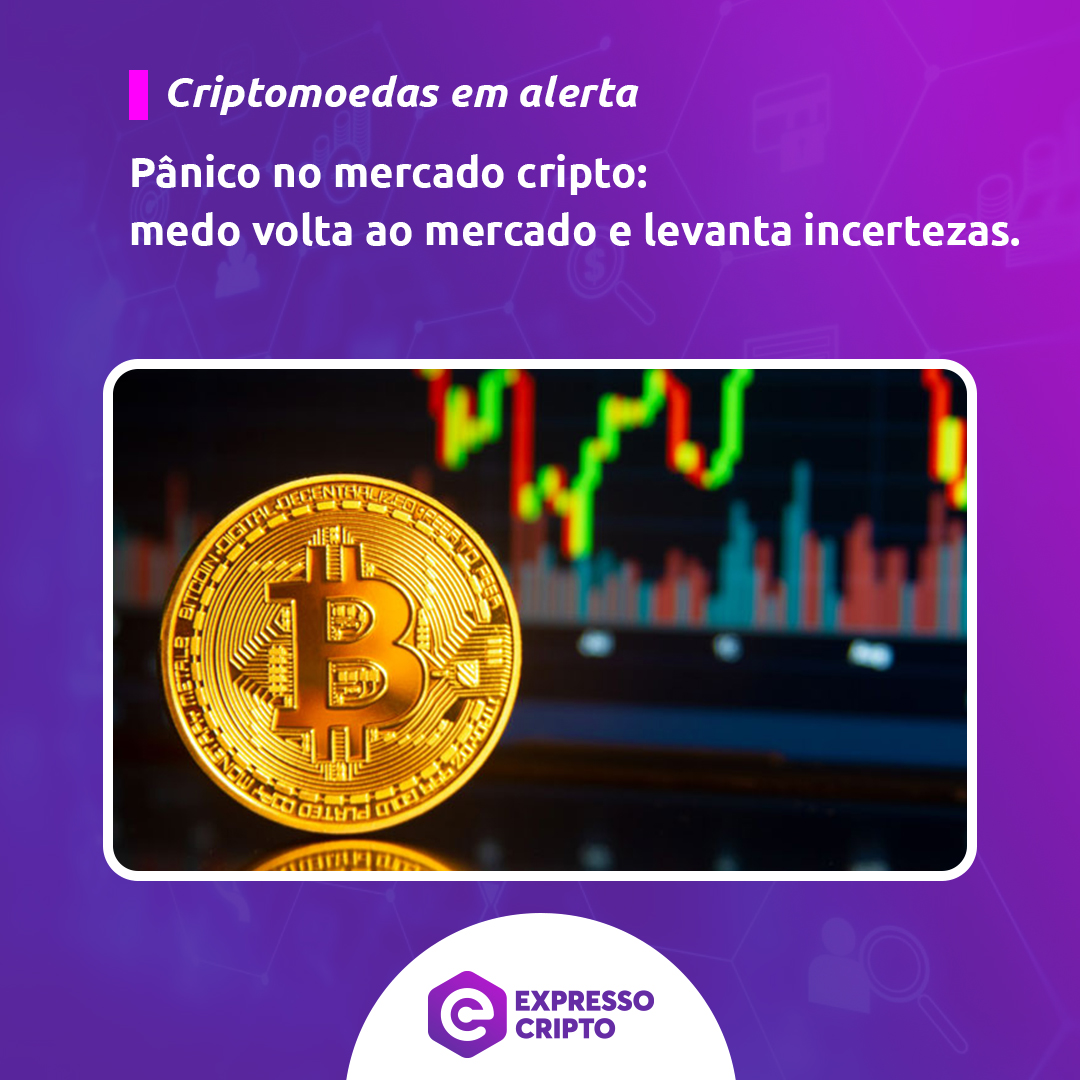 expressocripto's tweet image. 🛑 Criptomoedas em alerta! Índice de medo dispara, altcoins afundam e investidores enfrentam incerteza. O que está acontecendo?
