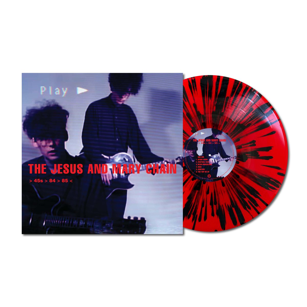 TheMaryChain (@themarychain) on Twitter photo We’re excited to drop this ltd ed splatter vinyl > 45s > 84 > 85< exclusively for <a href="/RSDUK/">Record Store Day UK</a> 2025 on 12th April. Newly remastered 13-track compilation of A-sides and B-sides from 1984-1985 feat. Upside Down, Vegetable Man & singles from Psychocandy.
#thejesusandmarychain #rsd2025 We’re excited to drop this ltd ed splatter vinyl > 45s > 84 > 85< exclusively for <a href="/RSDUK/">Record Store Day UK</a> 2025 on 12th April. Newly remastered 13-track compilation of A-sides and B-sides from 1984-1985 feat. Upside Down, Vegetable Man & singles from Psychocandy.
#thejesusandmarychain #rsd2025