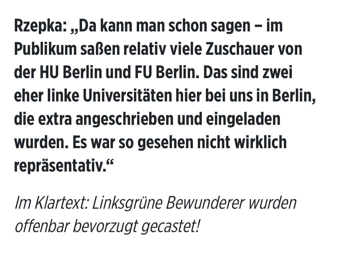 Das ist ein echter Skandal mitten im Wahlkampf. Der öffentlich-rechtliche Rundfunk beklagt fehlendes Vertrauen und schadet der Demokratie selbst durch massive Fehler. Es braucht eine echte Kurskorrektur beim #ÖRR!