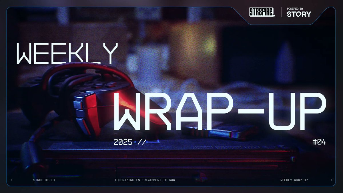 🔥 Riding the Wave: This Week at STR8FIRE 🔥

Some weeks feel like you’re catching momentum that just won’t stop—this was one of them. Let’s dive into the highlights:

🎯 Monday: We shared our IP selection criteria—ensuring every project we launch is:
✅ High-upside &amp; undervalued