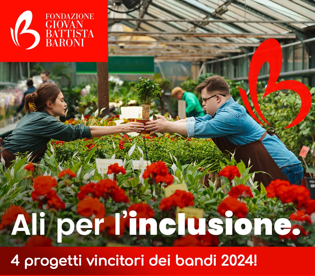 🔴 La Fondazione Baroni è lieta di annunciare i vincitori dei bandi 2024 nel settore della Assistenza e solidarietà con progetti rivolti a persone affette da disabilità motoria e neuromotoria. 

fondazionebaroni.it/bandi-2024-fon…… 

#diversità #Solidarietà #disabilità #inclusione