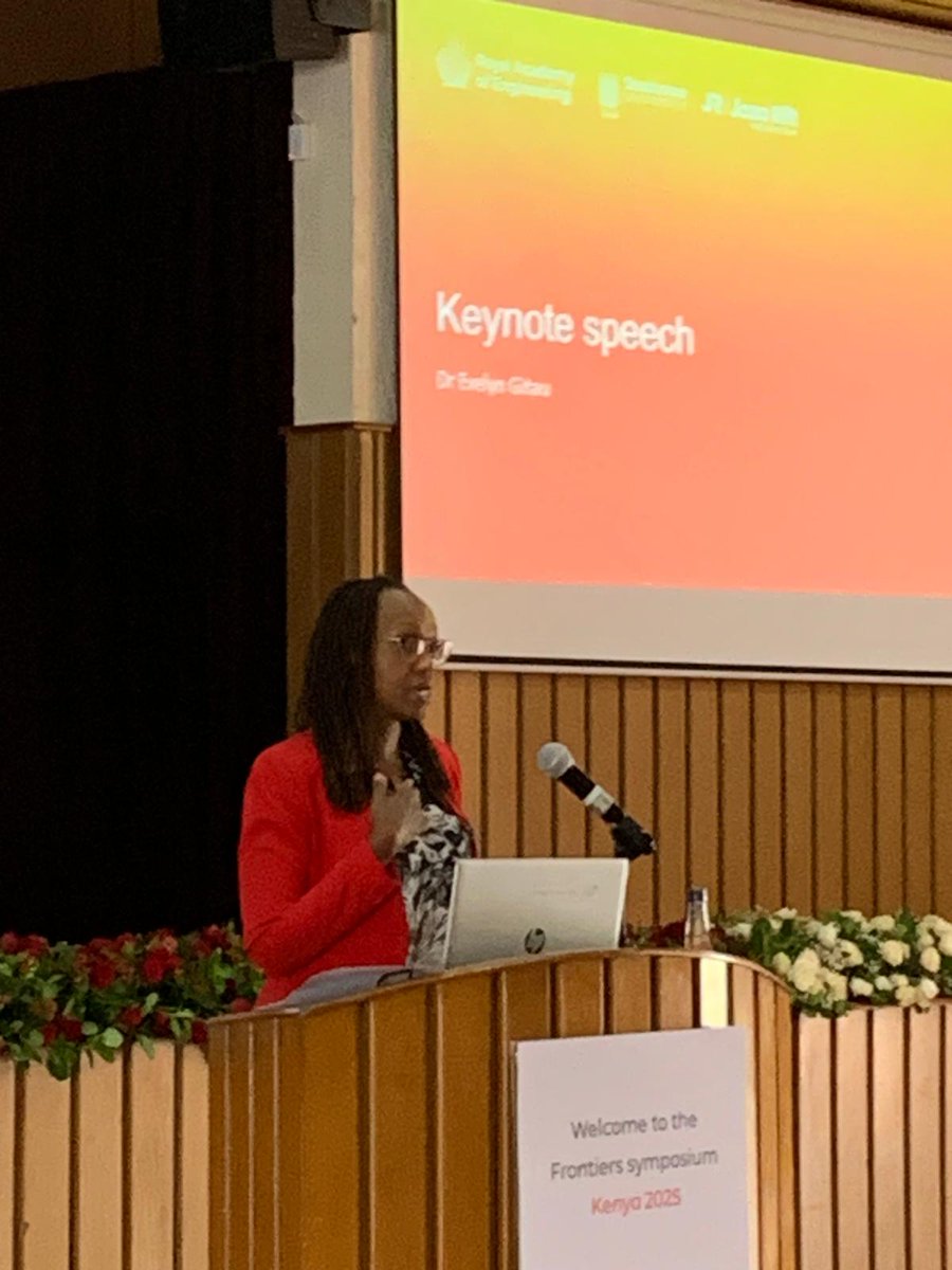 Evelyn Gitau (@evelyngitau) on Twitter photo Honoured to keynote the Frontiers Symposium at <a href="/StrathU/">Strathmore University</a> today! <a href="/SciforAfrica/">Science for Africa Foundation</a>, we invest in homegrown solutions that drive global health impact by uniting #science, #policy & #innovation for a healthier future for all. #Collaboration #Healthcare #globalhealth Honoured to keynote the Frontiers Symposium at <a href="/StrathU/">Strathmore University</a> today! <a href="/SciforAfrica/">Science for Africa Foundation</a>, we invest in homegrown solutions that drive global health impact by uniting #science, #policy & #innovation for a healthier future for all. #Collaboration #Healthcare #globalhealth