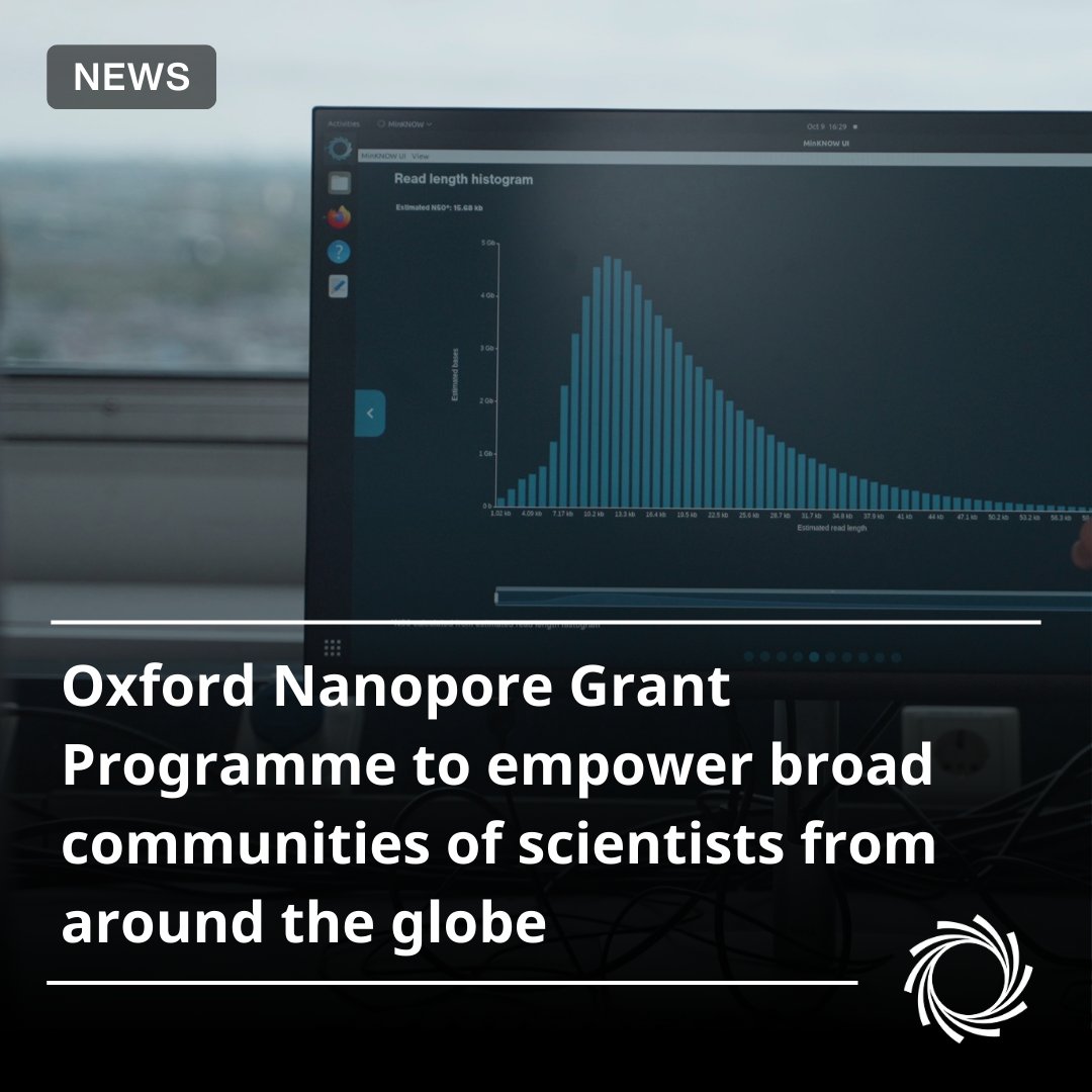 This week, we established a new Grant Programme to support researchers who are pursuing breakthrough science but may lack all the resources to access Oxford Nanopore sequencing. Find out more and how you can apply here: register.nanoporetech.com/grants-program…
#AnythingAnyoneAnywhere