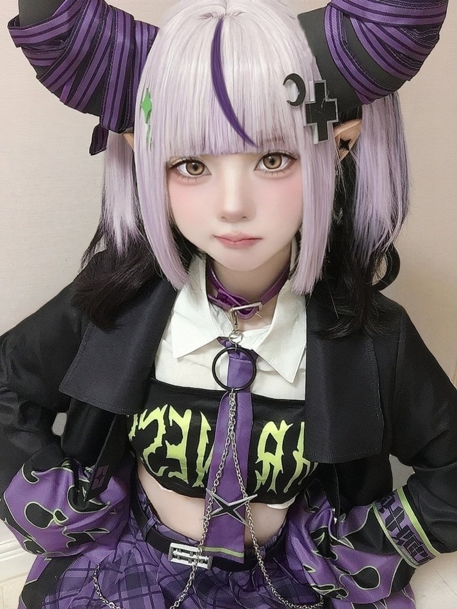 cxcholicc's tweet image. #laplus_artdesu #hololive 🛸